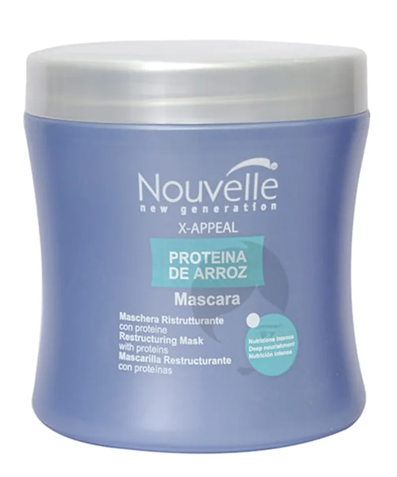 NOUVELLE TRATAMIENTO RESTRUCTURANTE ARROZ X 500GR - Producto de belleza y estética en Almacén Sandra