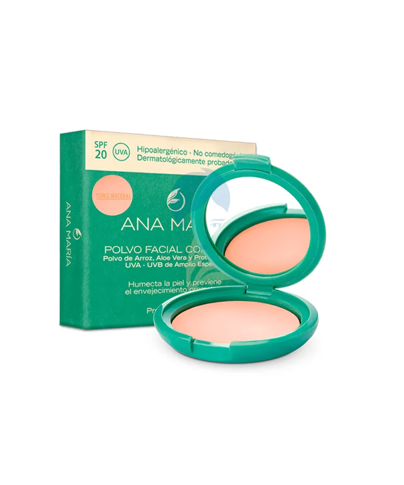 ANA MARIA POLVO COMPACTO N°06 NATURAL X 15G - Producto de belleza y estética en Almacén Sandra