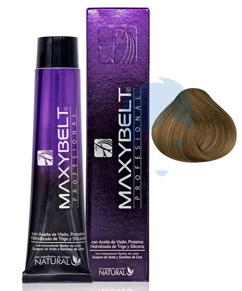MAXYBELT TINTE RUBIO MEDIO NATURAL N°7.0 X 60GR - Producto de belleza y estética en Almacén Sandra