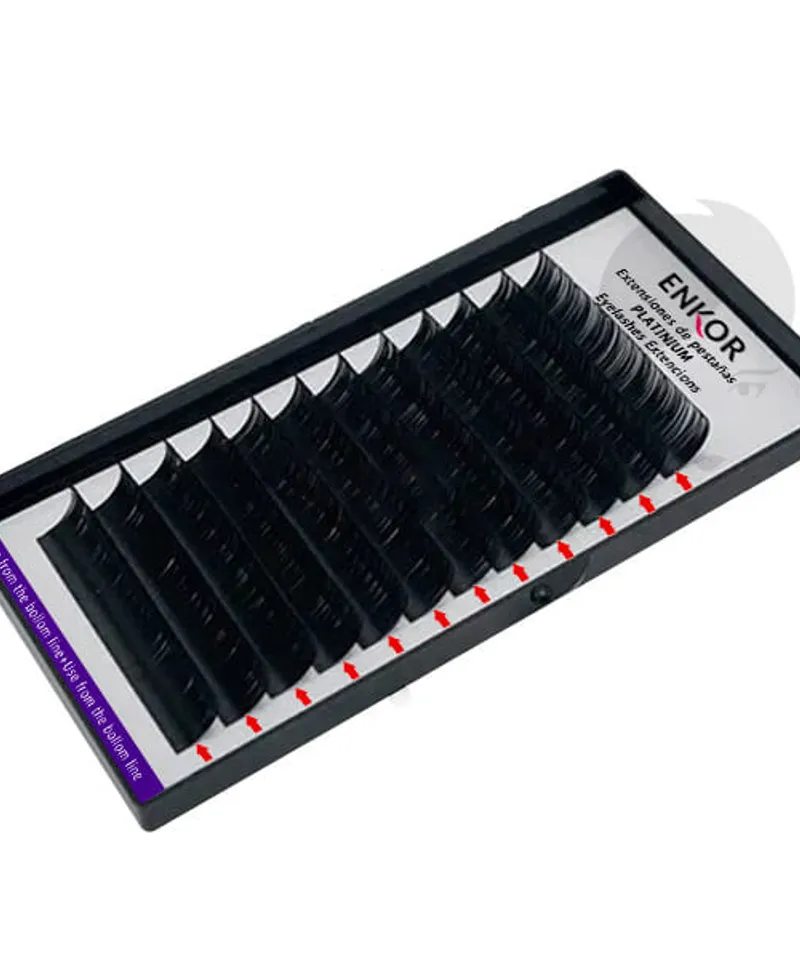 ENKOR PESTAÑAS PELO A PELO 20C X 14MM REF: 33912 - Producto de belleza y estética en Almacén Sandra
