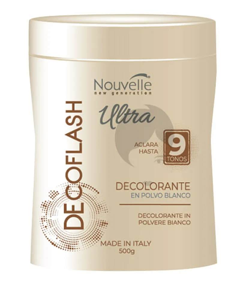 NOUVELLE DECOFLASH 9 TONOS  X 500GR - Producto de belleza y estética en Almacén Sandra