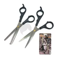 NEW TURBO TIJERAS NT CARBON SET LISA Y ENTRESACADORA - Miniatura 1