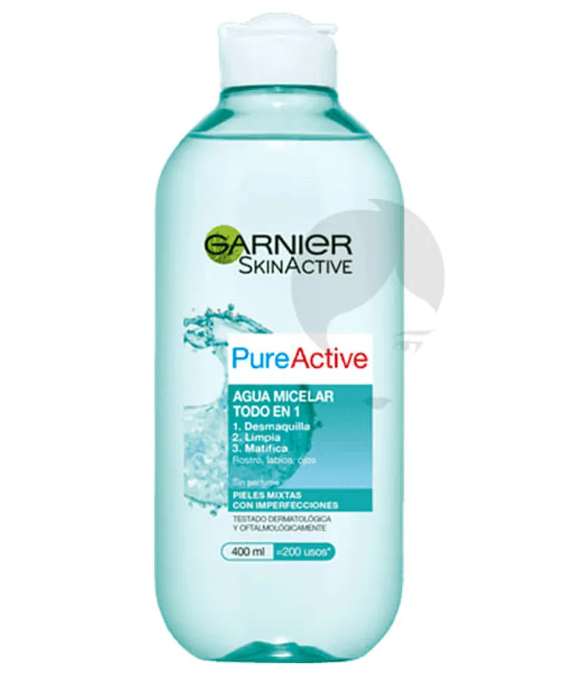 GARNIER SKINACTIVE LIMPIADOR PURE ACTIVE 3 EN 1 X 400ML - Producto de belleza y estética en Almacén Sandra
