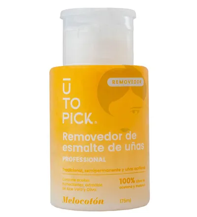 REMOVEDOR UTOPICK MELOCOTON  X175ML - Producto de belleza y estética en Almacén Sandra