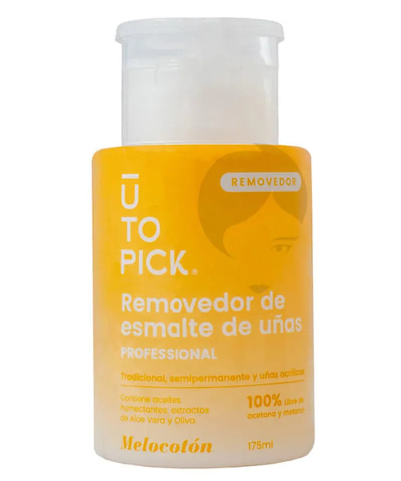 REMOVEDOR UTOPICK MELOCOTON  X175ML - Producto de belleza y estética en Almacén Sandra