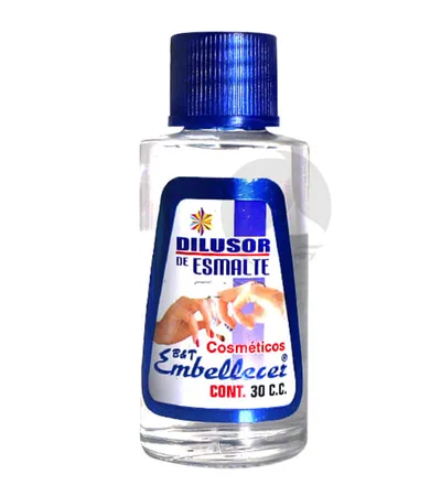 EMBELLECER DILUSOR DE ESMALTE X 30 ML - Producto de belleza y estética en Almacén Sandra