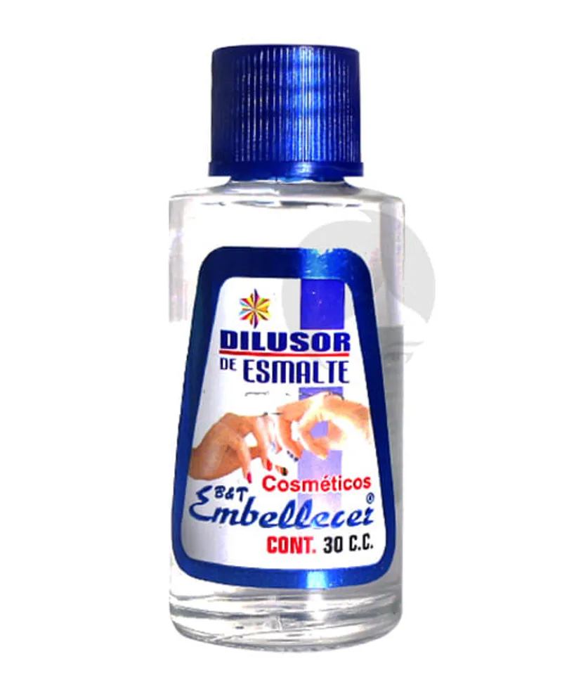 EMBELLECER DILUSOR DE ESMALTE X 30 ML - Producto de belleza y estética en Almacén Sandra