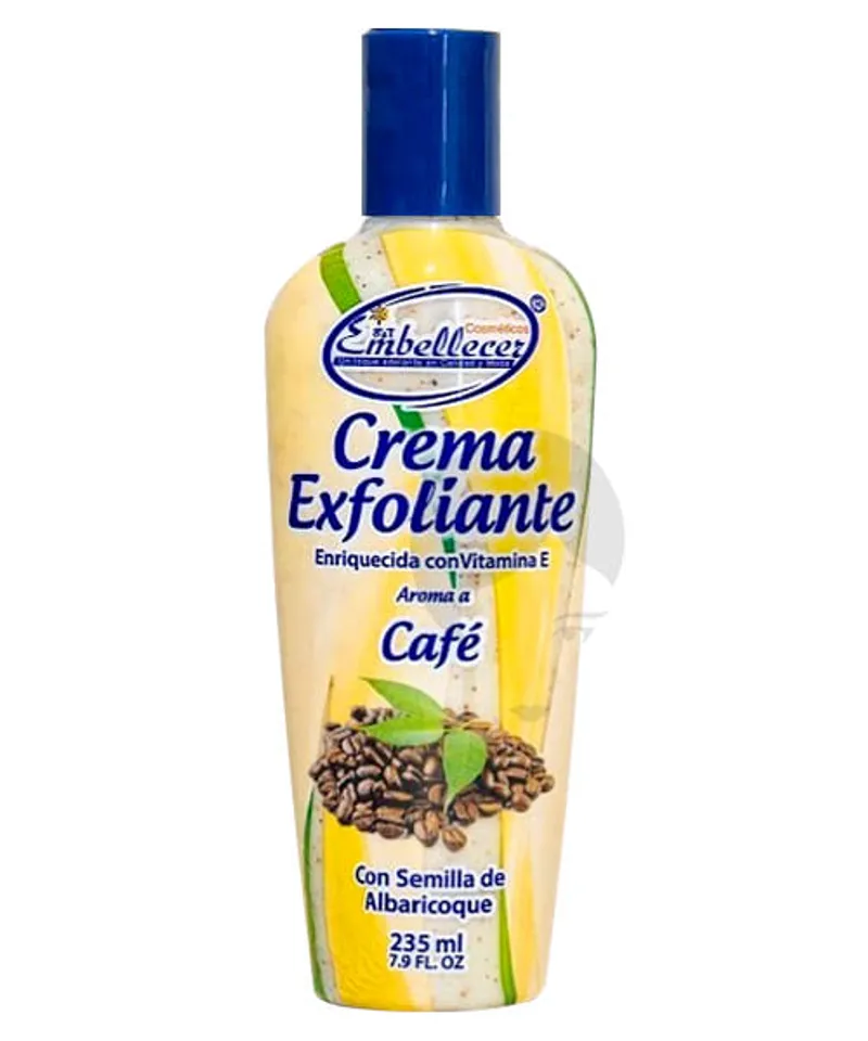 EMBELLECER EXFOLIANTE DE CAFÉ X 235 ML - Producto de belleza y estética en Almacén Sandra
