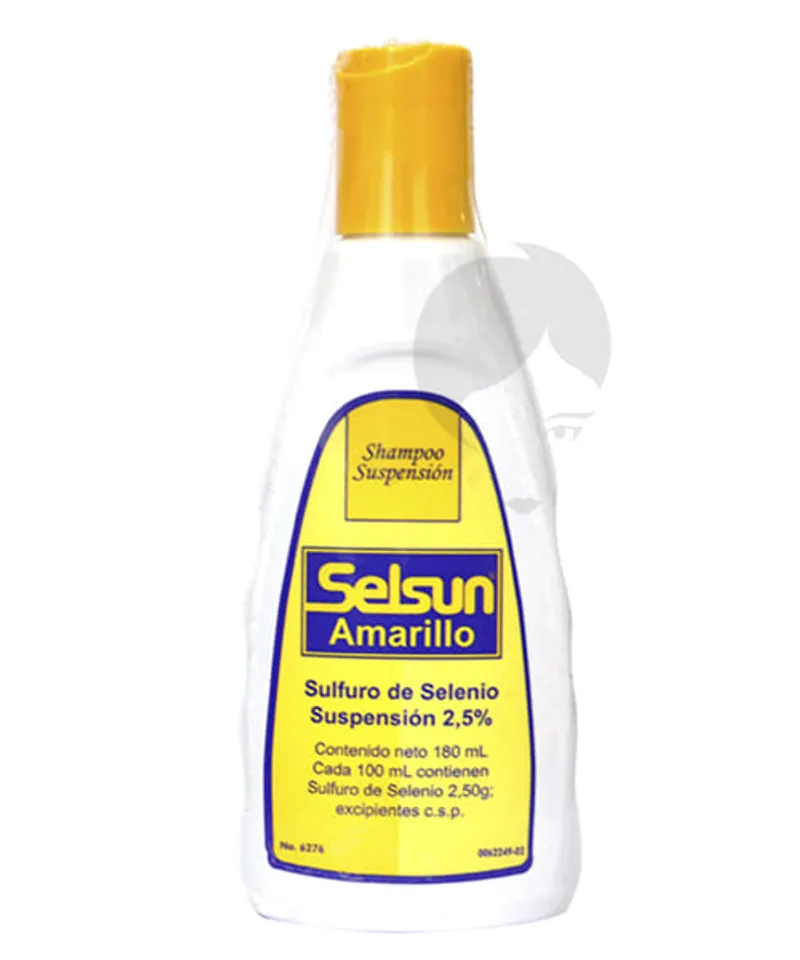 SELSUN SHAMPOO SUSPENSION AMARILLO X 180 ML - Producto de belleza y estética en Almacén Sandra