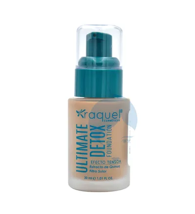 RAQUEL BASE LIQUIDA ULTIMATE DETOX PIEL MEDIA N 5 X 30ML - Producto de belleza y estética en Almacén Sandra