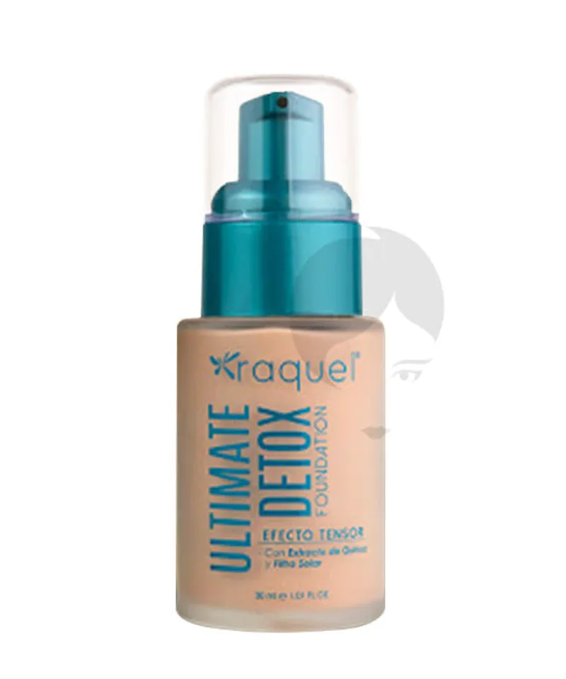 RAQUEL BASE LIQUIDA ULTIMATE DETOX PIEL MEDIA N 4 X 30ML - Producto de belleza y estética en Almacén Sandra