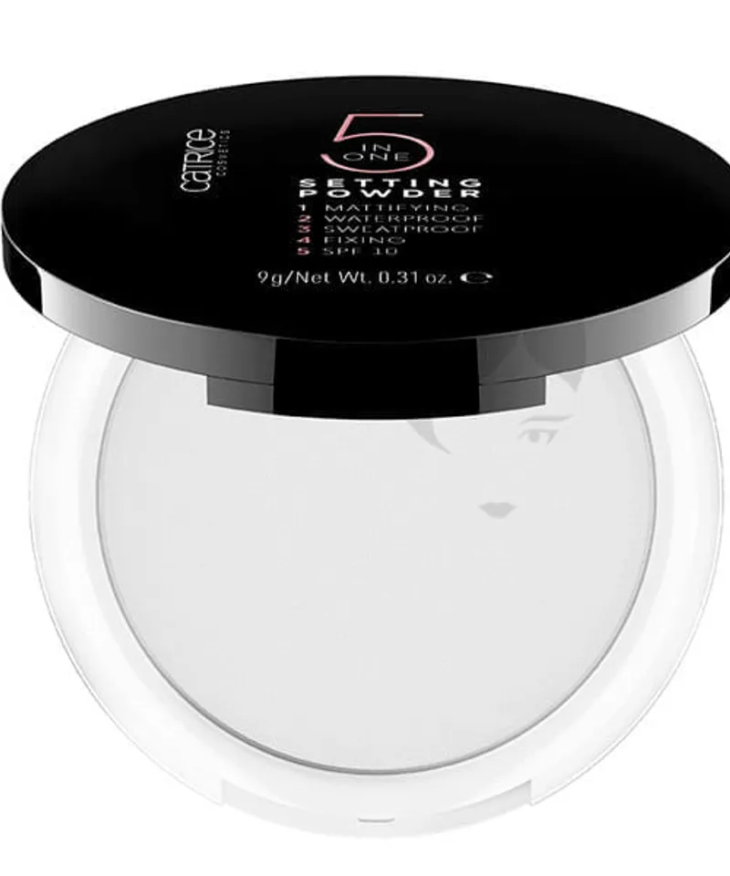 CATRICE POLVO TRASLUCIDO 5 EN 1 X 9G - Producto de belleza y estética en Almacén Sandra