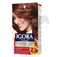 IGORA VITAL TINTE CASTAÑO CLARO ROJIZO  X 2 TUB 5-88 - Miniatura 1