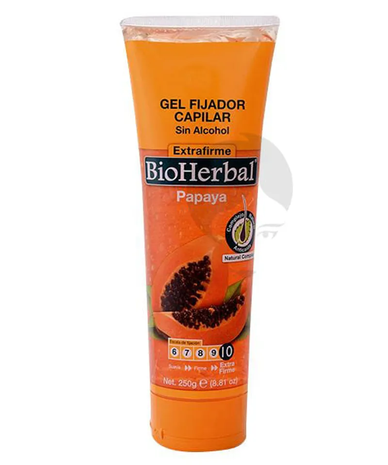 BIOHERBAL GEL FIJADOR DE PAPAYA X 250G - Producto de belleza y estética en Almacén Sandra