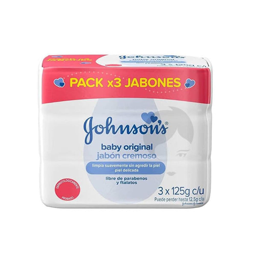 Jabon Cremoso Humectante Johnson'S Baby 110 Gr