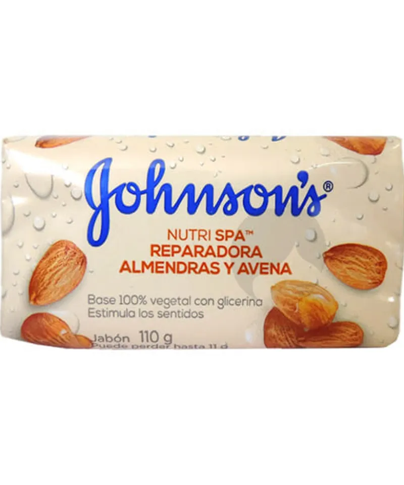JOHNSONS JABON REPARADOR ALMENDRA Y AVENA 3UND X 110G - Producto de belleza y estética en Almacén Sandra