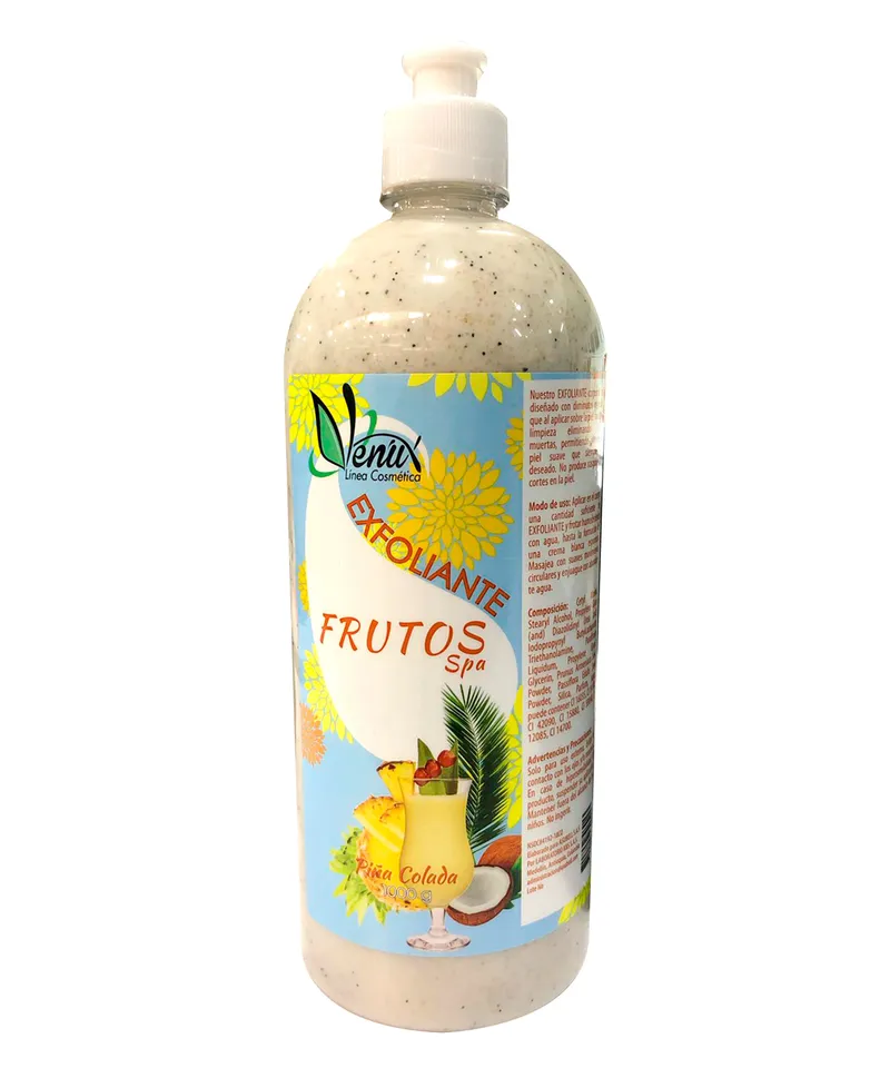 VENUX EXFOLIANTE FRUTOS SPA PIÑA COLADA X 1000ML - Producto de belleza y estética en Almacén Sandra