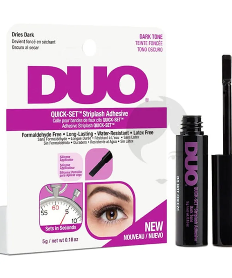 DUO PEGANTE DE PESTAÑAS QUICK-SET DARK TONE FUC X 5GR - Producto de belleza y estética en Almacén Sandra