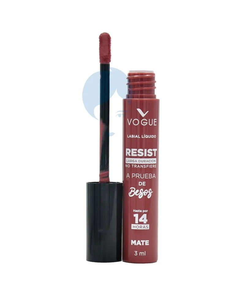 VOGUE RESIST LABIAL LIQUIDO FABULOSA  MATE X 3ML - Producto de belleza y estética en Almacén Sandra