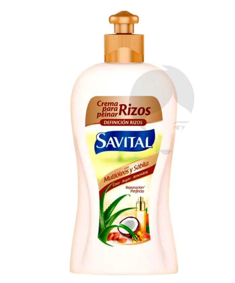 SAVITAL CREMA MULTIOLEOS Y SABILA  X 275GR - Producto de belleza y estética en Almacén Sandra