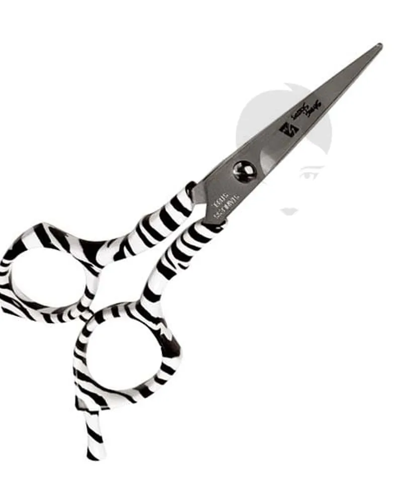 STRONG MACHINE TIJERA MICRODENTADA ZEBRA 5.75  REF Y9622ZV - ZB + - Producto de belleza y estética en Almacén Sandra