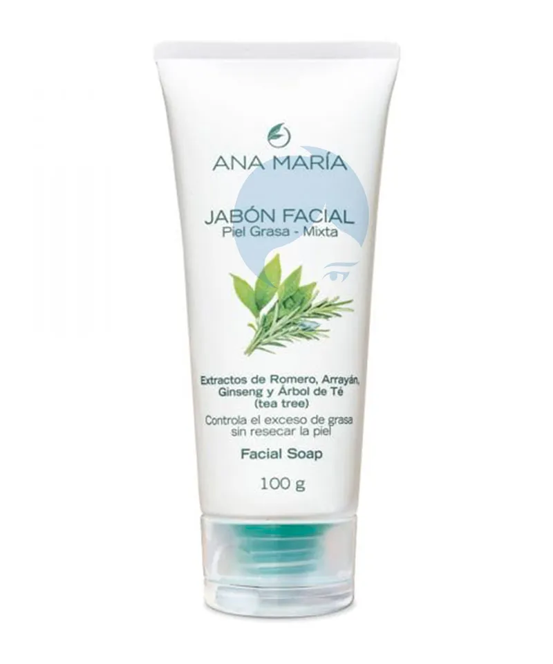 ANA MARIA JABON FACIAL PIEL GRASA - MIXTA  X 100G - Producto de belleza y estética en Almacén Sandra