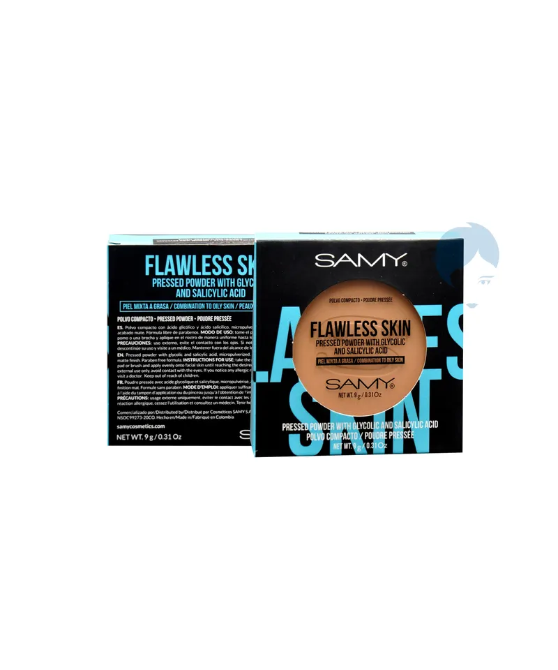 SAMY POLVO COMPACTO PIEL MIXTA A GRASA N. 1 FAIR - Producto de belleza y estética en Almacén Sandra