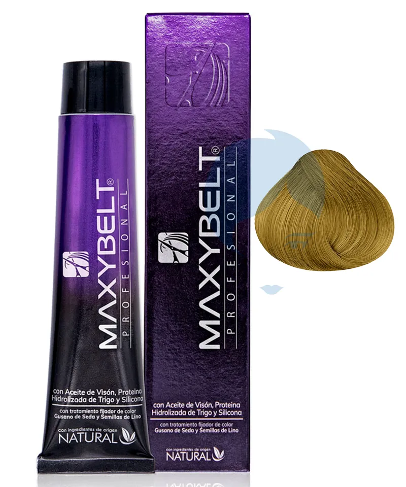 MAXYBELT TINTE RUBIO CLARO DORADO N.8.3  X 60GR - Producto de belleza y estética en Almacén Sandra