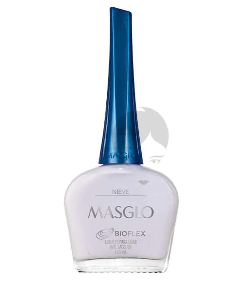 MASGLO ESMALTE CREMOSO NIEVE X 13.5ML - Producto de belleza y estética en Almacén Sandra
