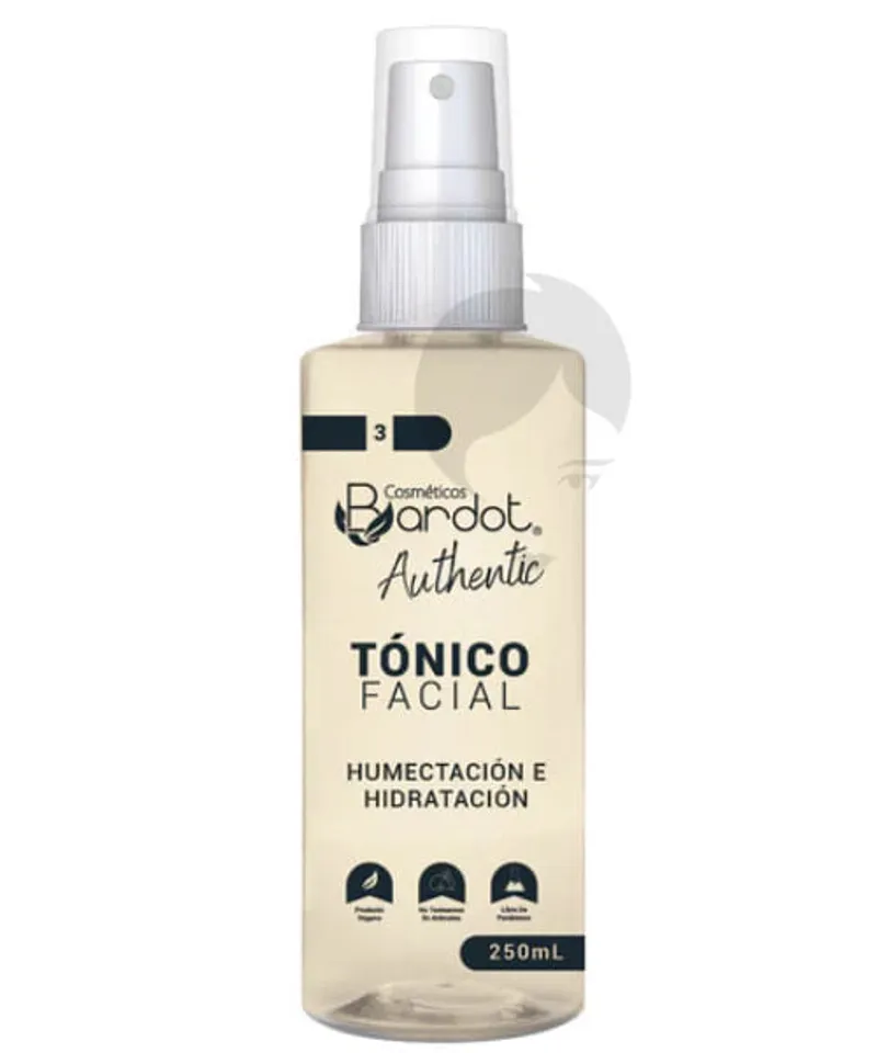 BARDOT TONICO FACIAL X 250ML - Producto de belleza y estética en Almacén Sandra