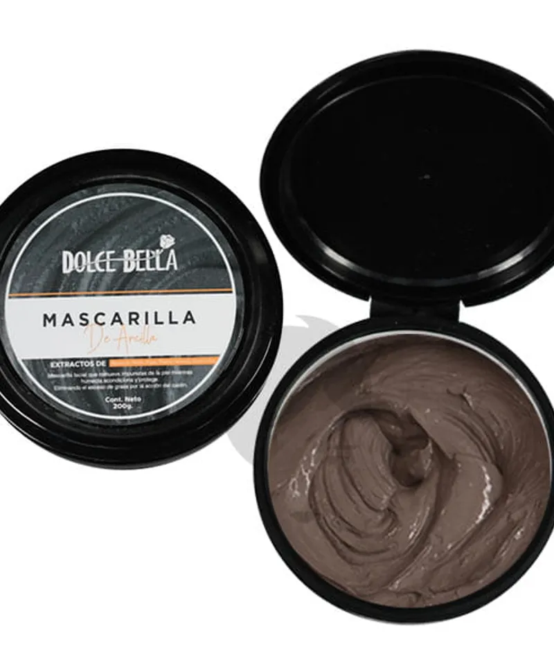 DOLCE BELLA MASCARILLA DE ARCILLA 200G - Producto de belleza y estética en Almacén Sandra