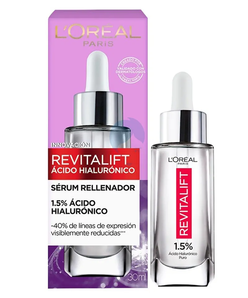 LOREAL SERUM RELLENADOR REVITALIFT ACIDO HIALURONICO X30ML - Producto de belleza y estética en Almacén Sandra