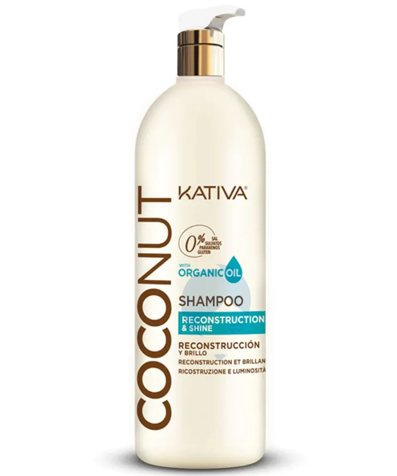 KATIVA SHAMPOO COCONUT 1000 ML - Producto de belleza y estética en Almacén Sandra