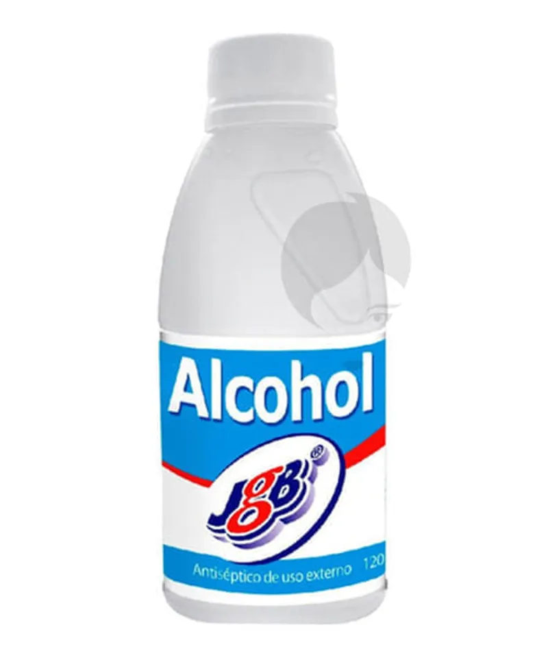 JGB ALCOHOL ANTISEPTICO X 120ML                                                                    KIT.E - Producto de belleza y estética en Almacén Sandra