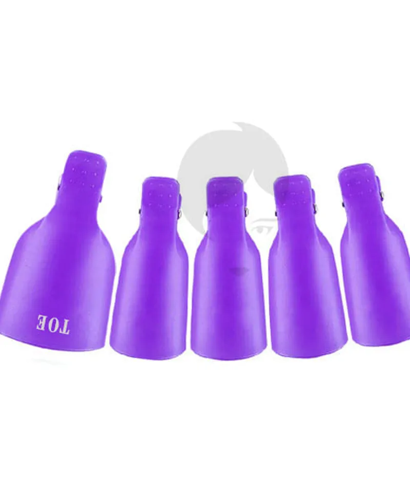 NOVO PLUS CLIP QUITA ESMALTES SET X 5 REF: 13905 - Producto de belleza y estética en Almacén Sandra