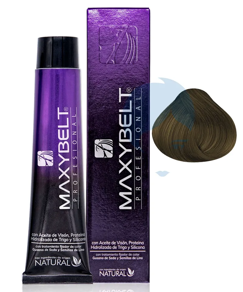 MAXYBELT TINTE RUBIO MEDIO MARRON N.7.7 X 60GR - Producto de belleza y estética en Almacén Sandra