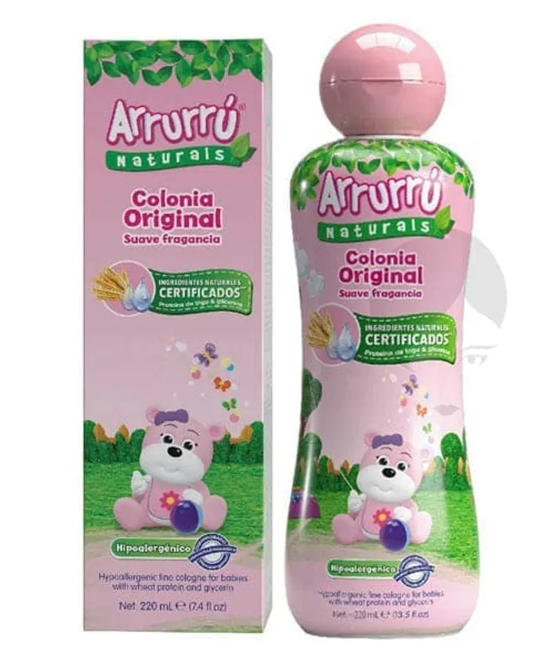 ARRURRU COLONIA ORIGINAL ROSADA X 220ML - Producto de belleza y estética en Almacén Sandra