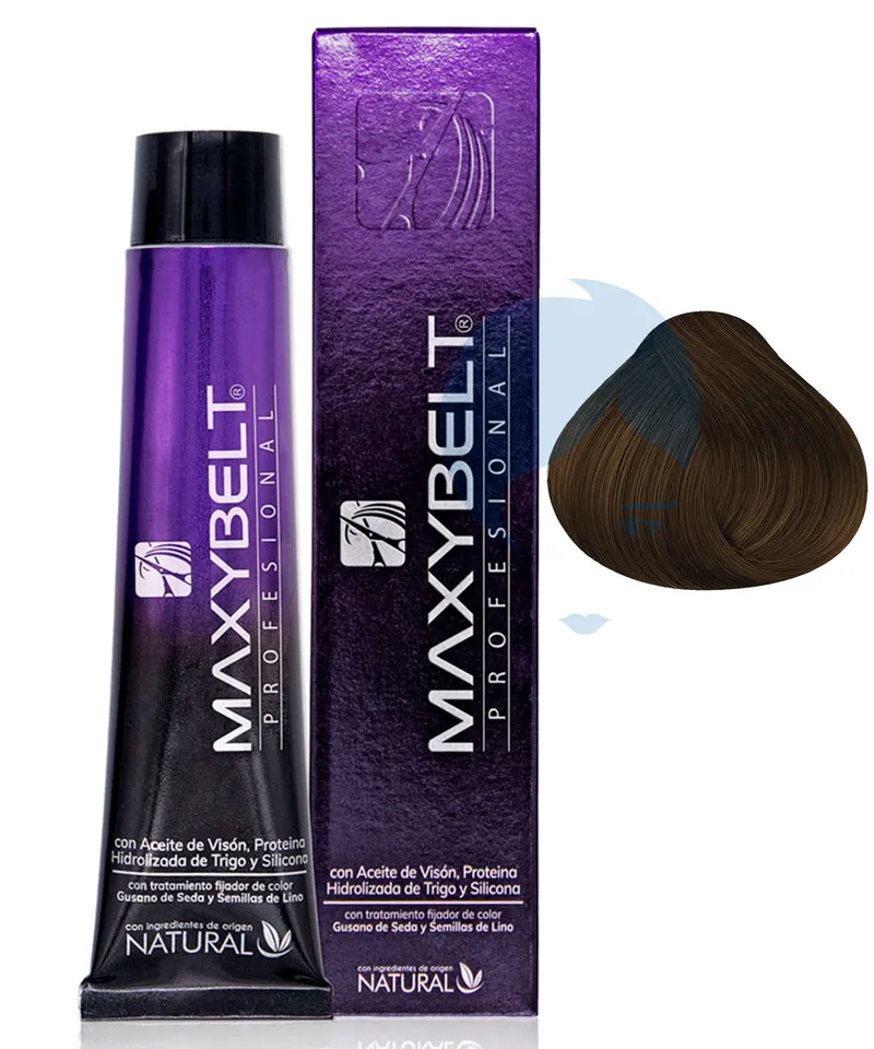MAXYBELT TINTE RUBIO OSCURO MARRON N.6.7 X 60GR - Producto de belleza y estética en Almacén Sandra
