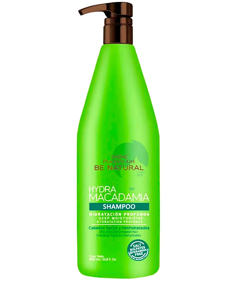 BE NATURAL SHAMPOO HIDRA MACADAMIA X 1000 ML - Producto de belleza y estética en Almacén Sandra