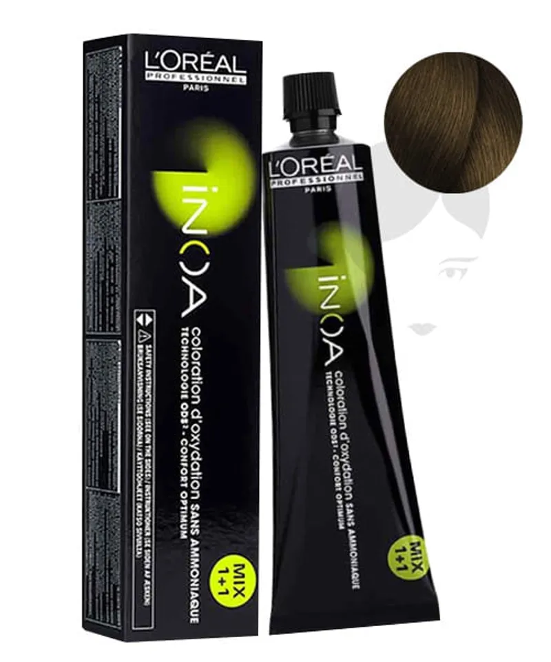 INOA TINTE RUBIO OSCURO DORADO N.6.3 X60ML - Producto de belleza y estética en Almacén Sandra