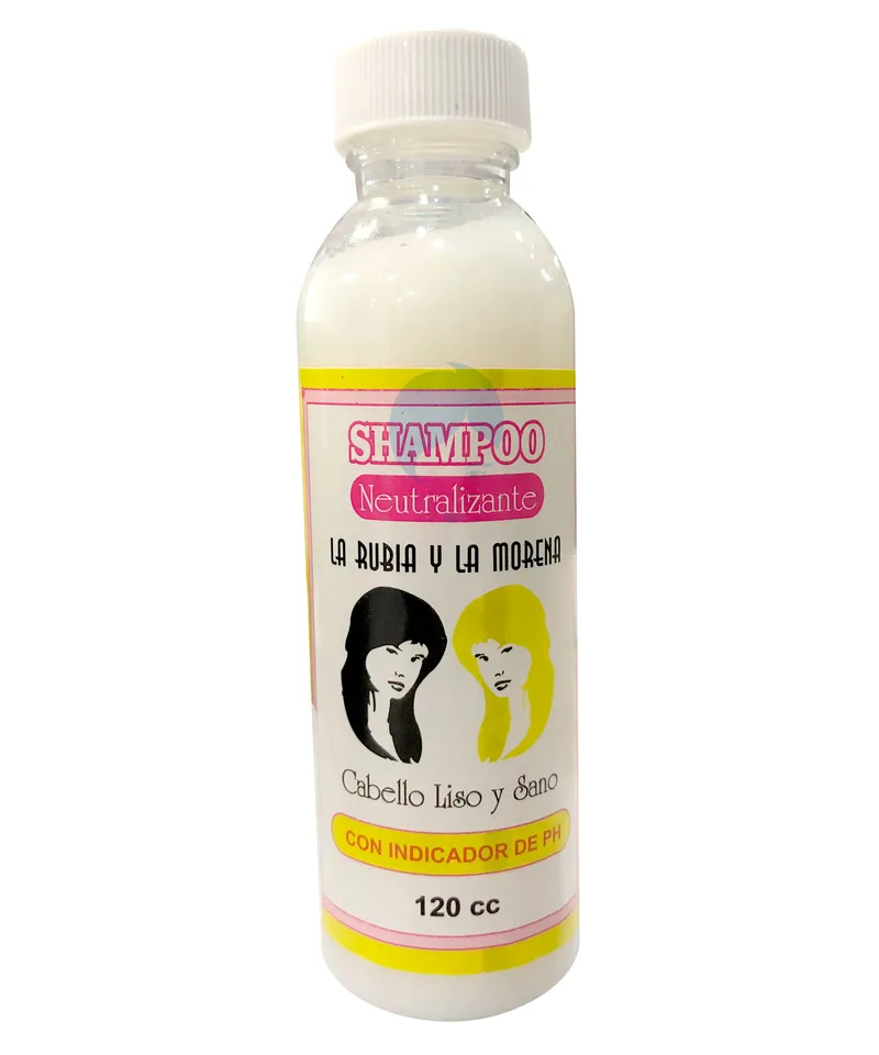 LA RUBIA Y LA MORENA NEUTRALIZANTE SHAMPOO X 120ML - Producto de belleza y estética en Almacén Sandra