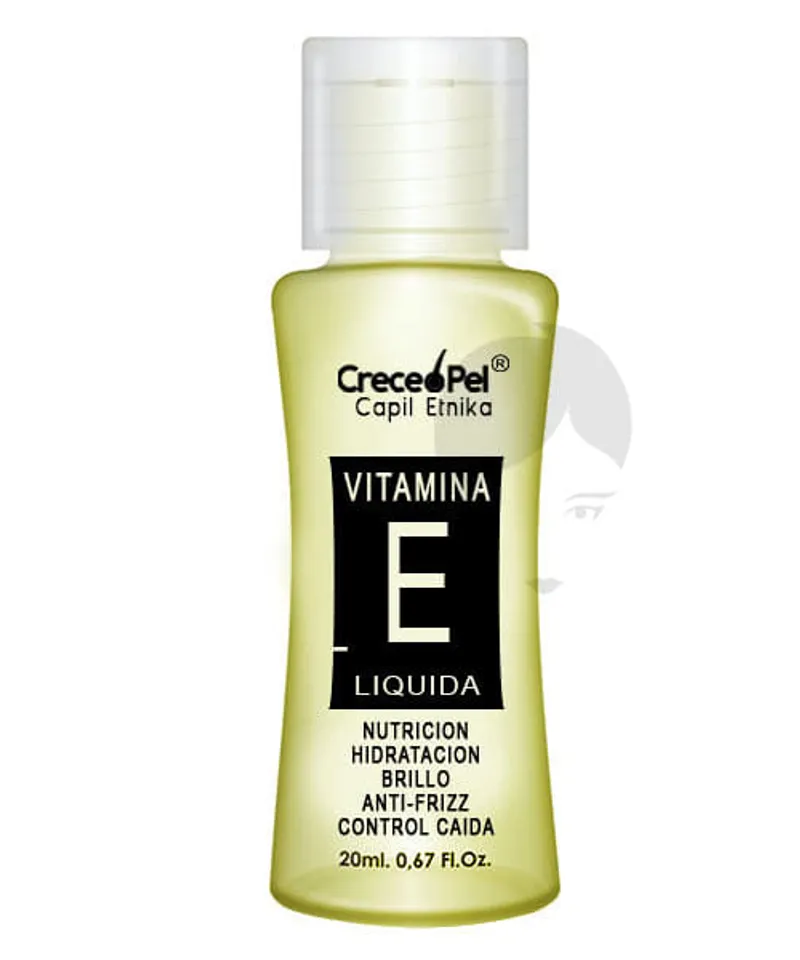CRECE PEL AMPOLLA VITAMINA E ACEITE X 20ML - Producto de belleza y estética en Almacén Sandra