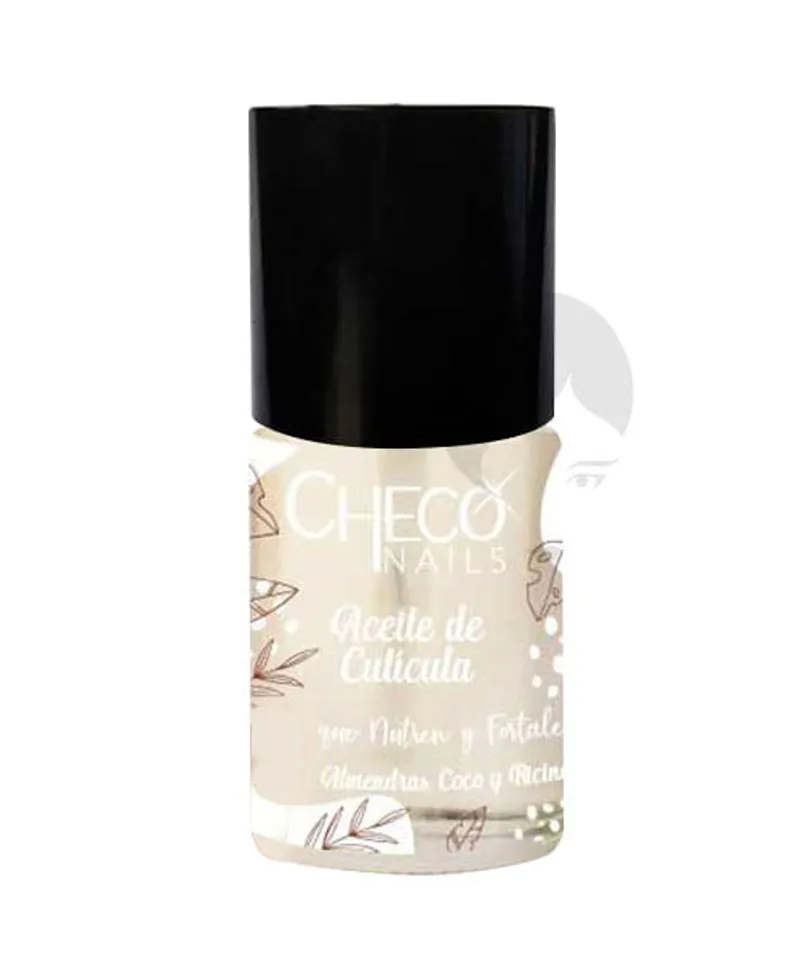 CHECO  ACEITE PARA CUTICULA ALMENDRA X 15ML - Producto de belleza y estética en Almacén Sandra