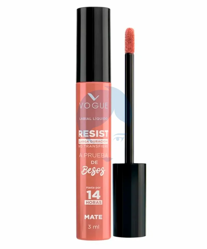 VOGUE RESIST LABIAL LIQUIDO SOFISTICADA MATE X 3ML - Producto de belleza y estética en Almacén Sandra