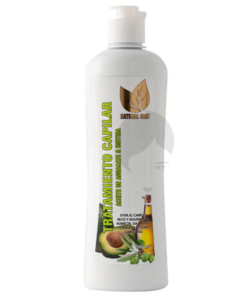 NATURAL SANT TRATAMIENTO AGUACATE Y  BIOTINA X 500ML - Producto de belleza y estética en Almacén Sandra
