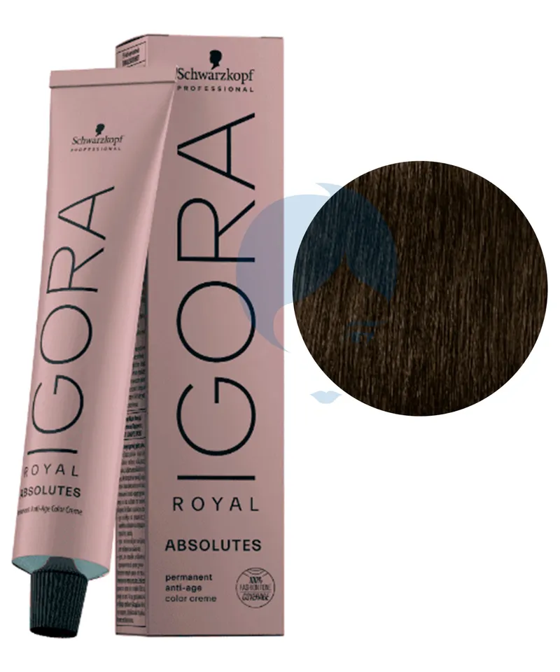 IGORA TINTE ABSOLUTES RUBIO MEDIO CENIZA NATURAL N.7.10 X 60ML - Producto de belleza y estética en Almacén Sandra