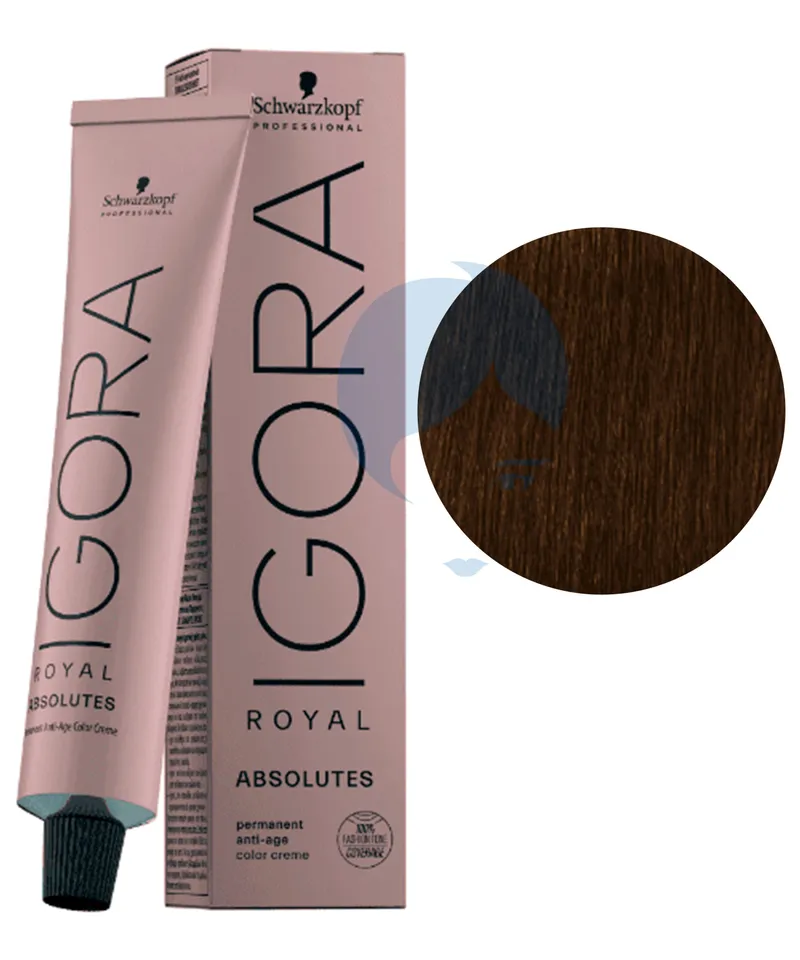 IGORA TINTE ABSOLUTES RUBIO MEDIO CENIZA BEIGE NAT N.7.140 X 60ML - Producto de belleza y estética en Almacén Sandra