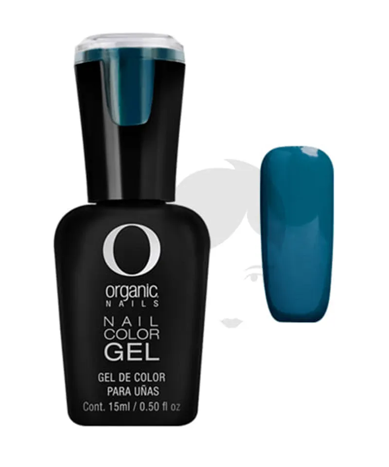 ORGANIC NAIL ESMALTE COLOR GEL STEELBLUE N165 X 7.5ML - Producto de belleza y estética en Almacén Sandra