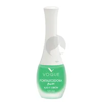 VOGUE ESMALTE BASE FORTALECEDORA AJO Y LIMON X 10ML - Miniatura 1