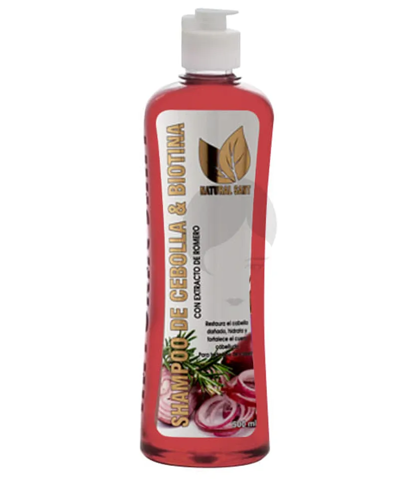 NATURAL SANT SHAMPOO CEBOLLA Y BIOTINA X500ML - Producto de belleza y estética en Almacén Sandra